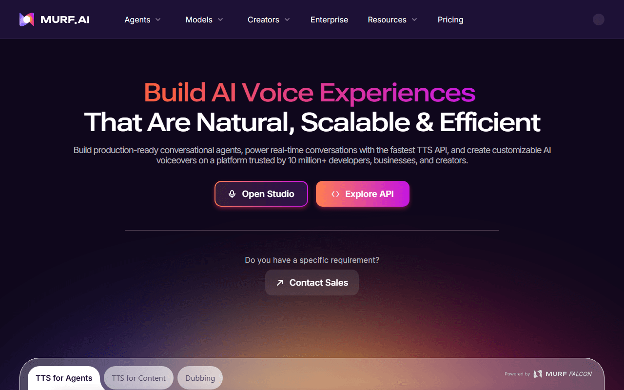 Natural, scalable AI voice