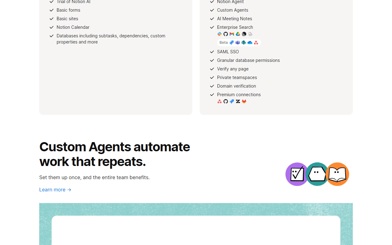 Custom agents