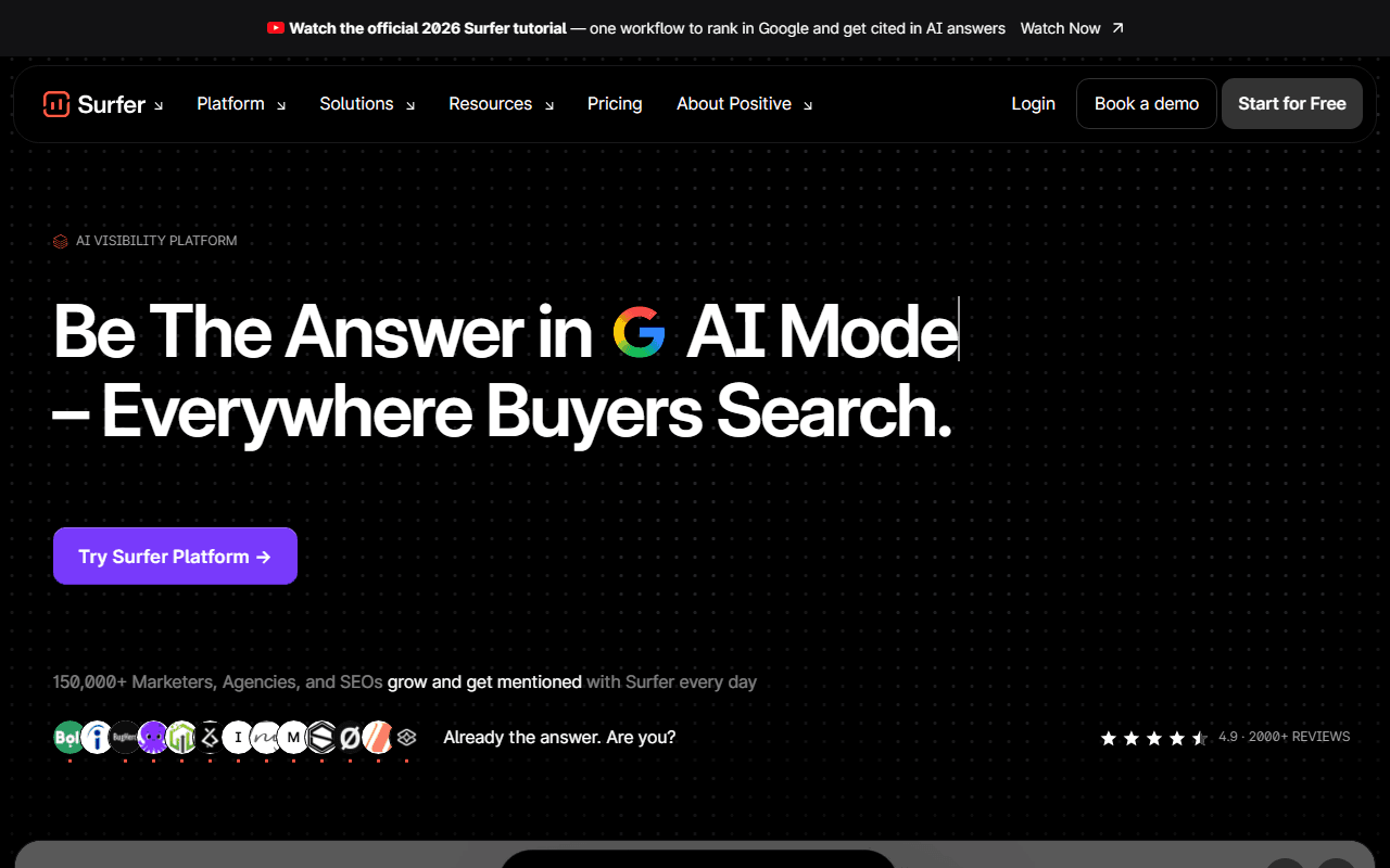 Be the answer buyers search for